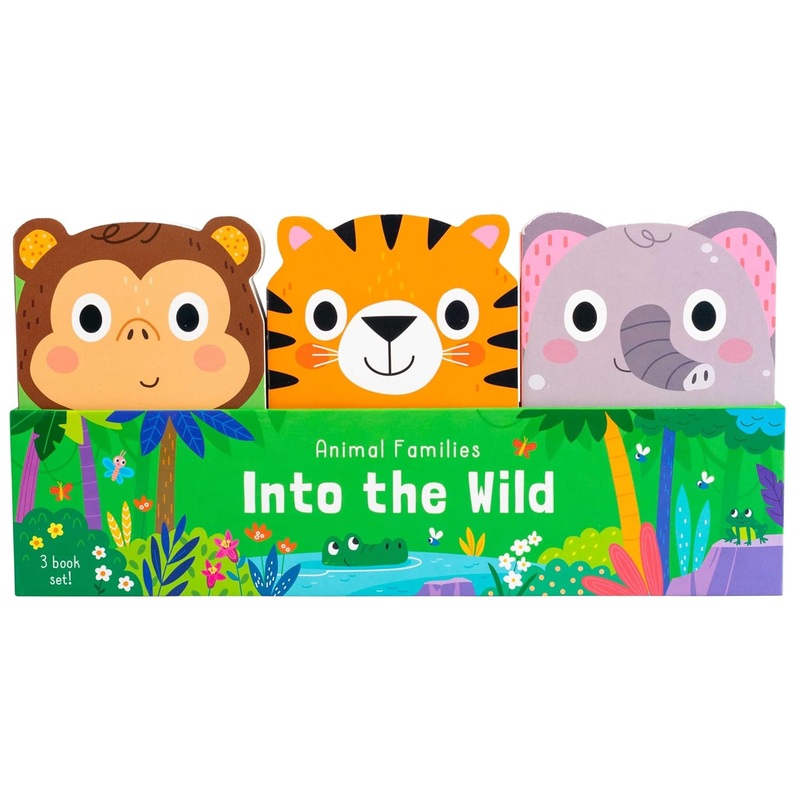 Animal Families: Into the Wild Board Book