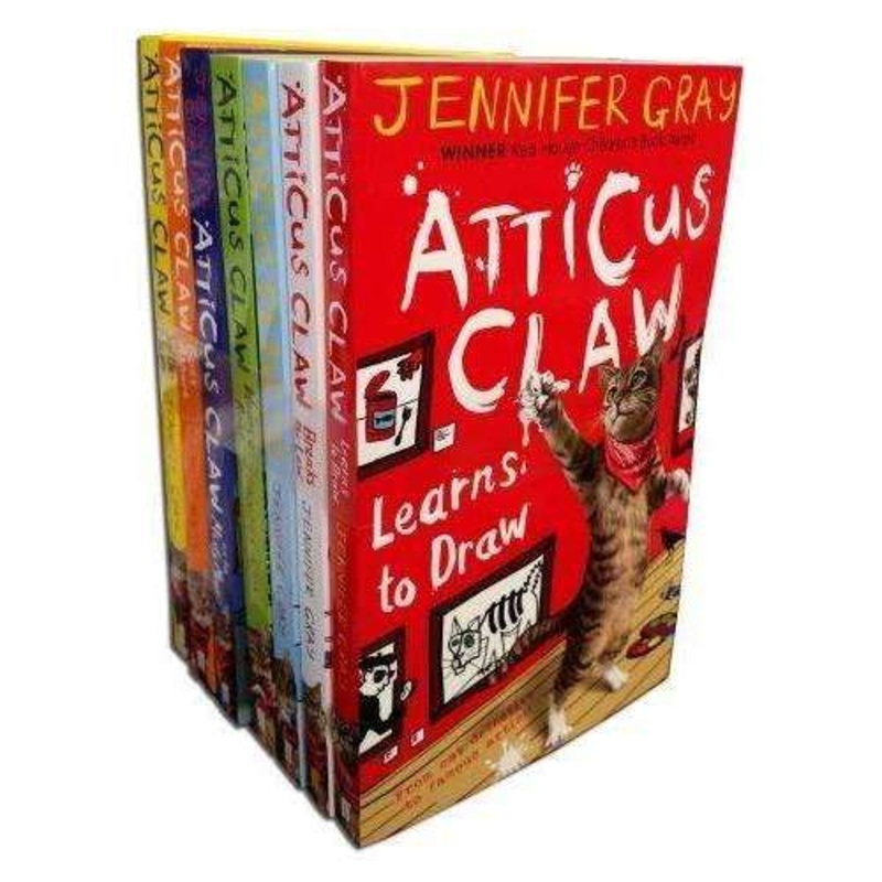 Atticus Claw Complete 7 Book Set by Jennifer Gray  Children’s Fiction Series Collection | Fun Animal Adventures, Mystery Stories, Kids Reading Books