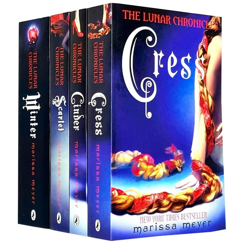 Marissa Meyer Lunar Chronicles Series Collection 4 Books Set – Cinder Scarlet Cress Winter