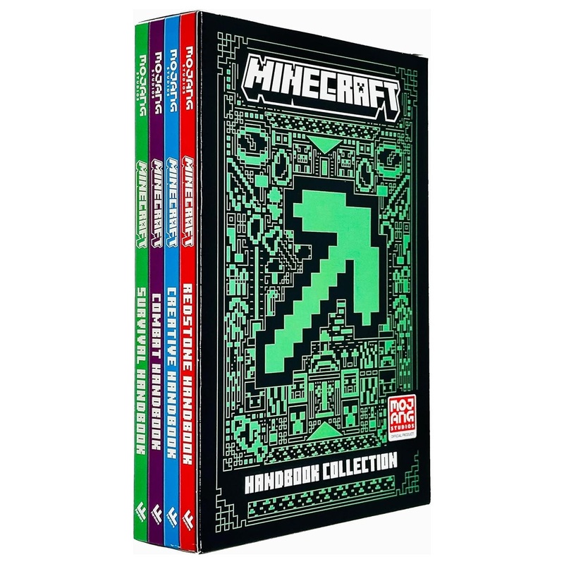 Minecraft: The Complete Handbook Collection by Mojang AB: 4 books Box Set – Ages 8-10 – Hardback