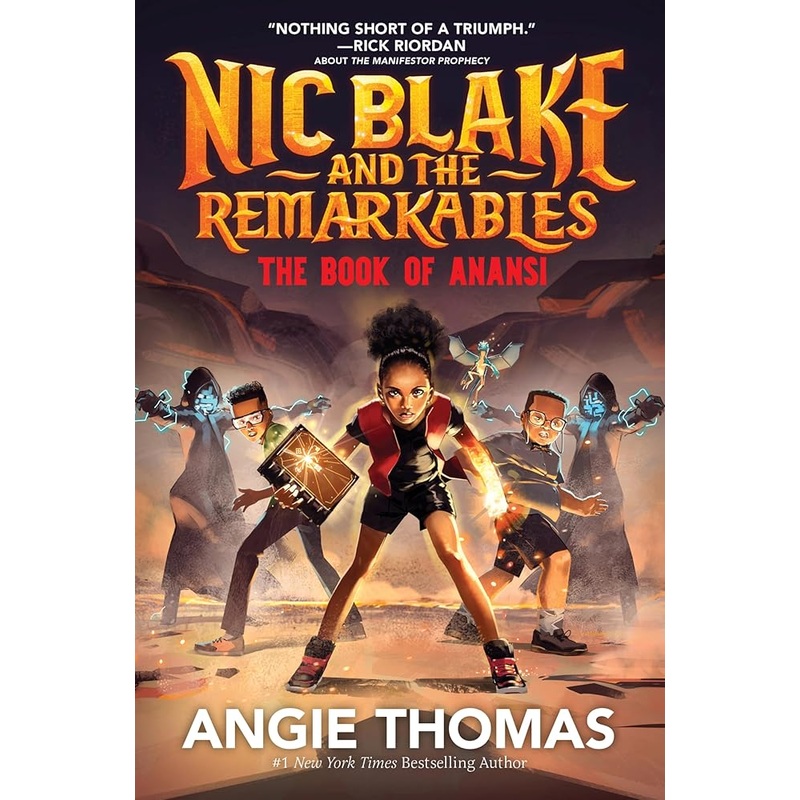 (09/16/25 PREORDER) Nic Blake and the Remarkables: The Book of Anansi