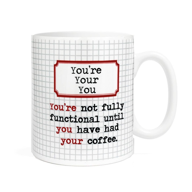 Fly Paper Products – You’re Your You Grammar Coffee Mug