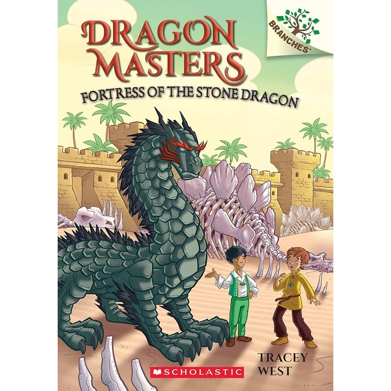 Fortress of the Stone Dragon: A Branches Book (Dragon Masters #17) by Tracey West, Matt Loveridge