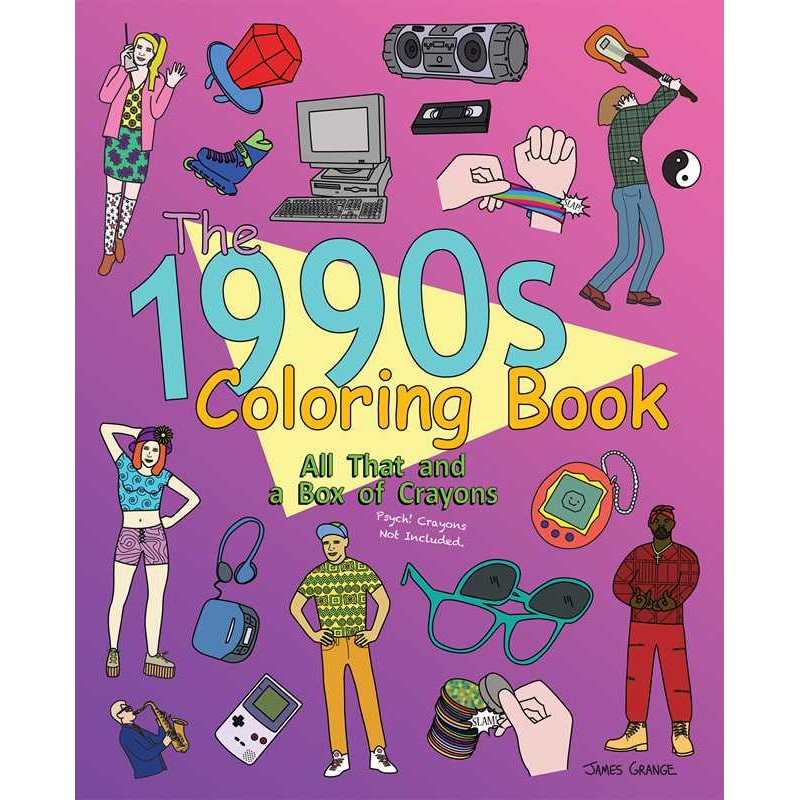 Coloring Book – 1990s by James Grange