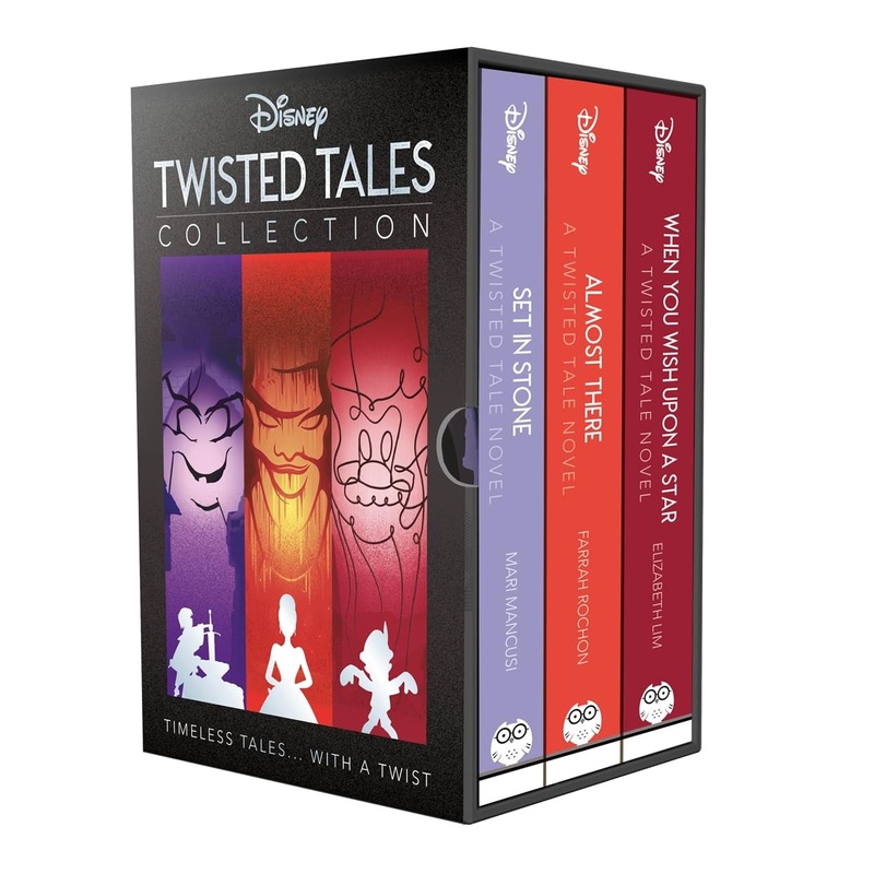 Disney: Twisted Tales Collection 3 Books Box Set (When You Wish Upon a Star, Almost There, Set in Stone)