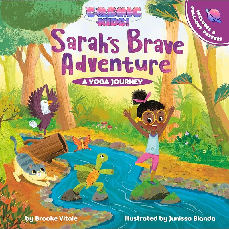 Sarah’s Brave Adventure: A Cosmic Kids Yoga Journey