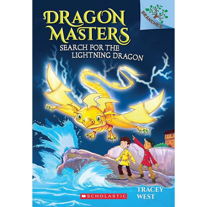 Search for the Lightning Dragon: A Branches Book (Dragon Masters #7) (7) by Tracey West, Damien Jones
