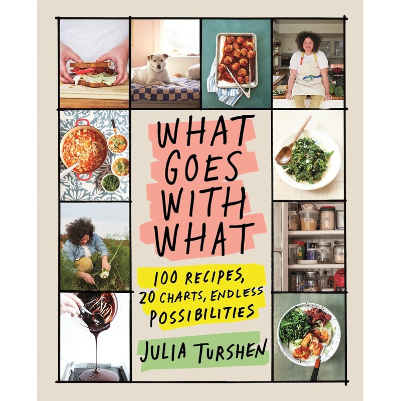 What Goes with What: 100 Recipes, 20 Charts, Endless Possibilities Hardcover