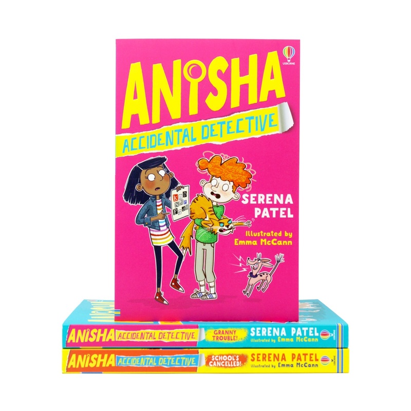 Anisha Accidental Detective 3 Books Collection Set By Serena Patel & Emma Mc Cann