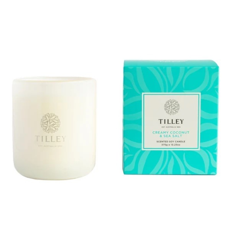 TILLEY CREAMY COCONUT & SEA SALT CANDLE