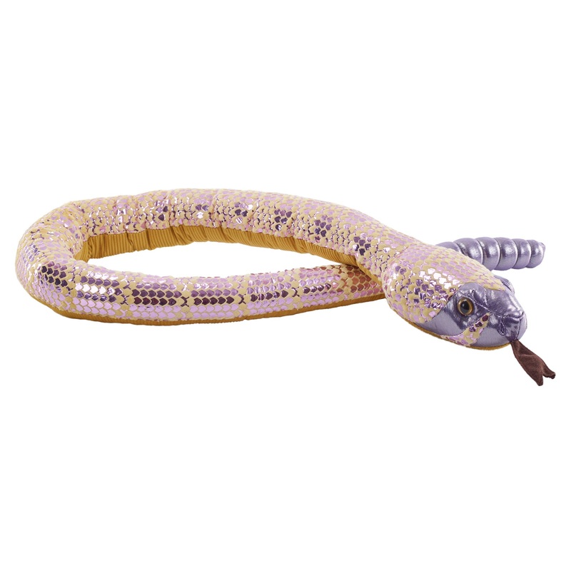 Wild Republic – Foilkins-Snake Rattlesnake Stuffed Animal 54″