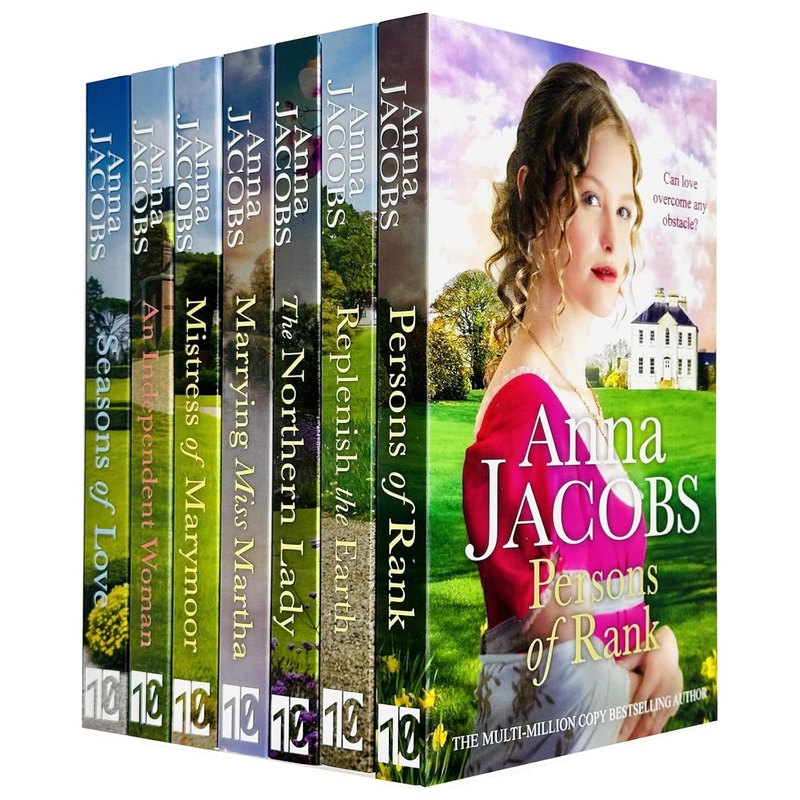 Anna Jacobs 7-Book Collection | Historical Fiction & Romance Set  Canelo Bestsellers, Popular Series & Beloved Novels for Readers & Book Lovers