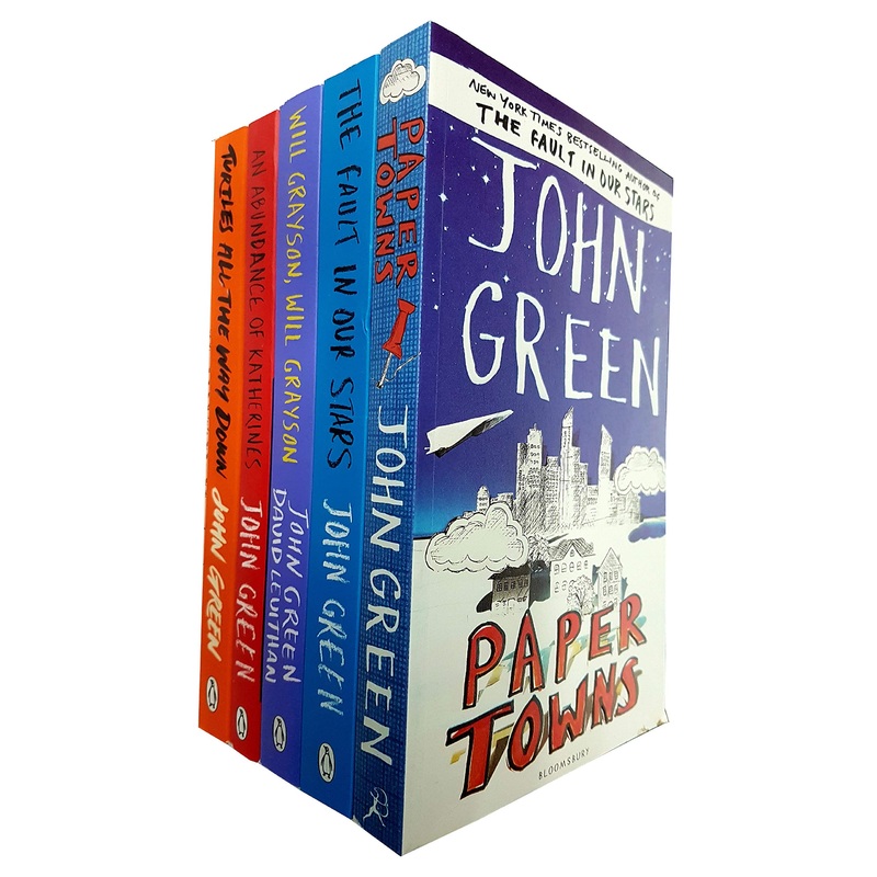 John Green 5 Books Collection Set Inc Turtles all the way Down