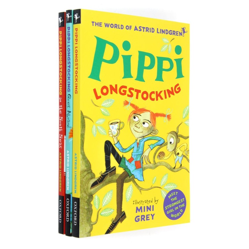 Astrid Lindgren 3-Book Pippi Longstocking Collection | Classic Children’s Fiction, Funny Adventures & Fantasy Stories for Young Readers & Kids Fans
