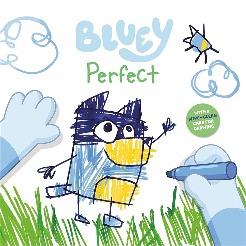 Bluey: Perfect: With a wipe-clean card for drawing