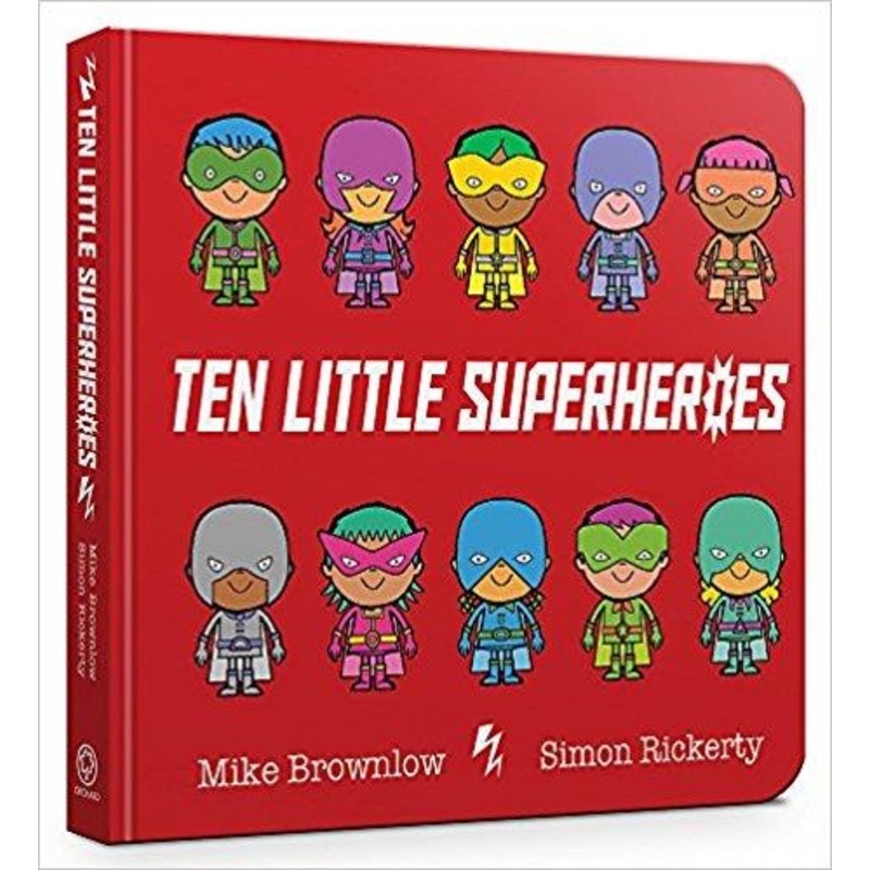 Explore the Adventures of Ten Little Superheroes in This Enchanting Hardback Book for Kids Aged 6+ in the Superheroes Series