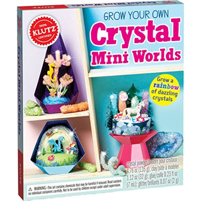 Grow Your Own Crystal Mini Worlds