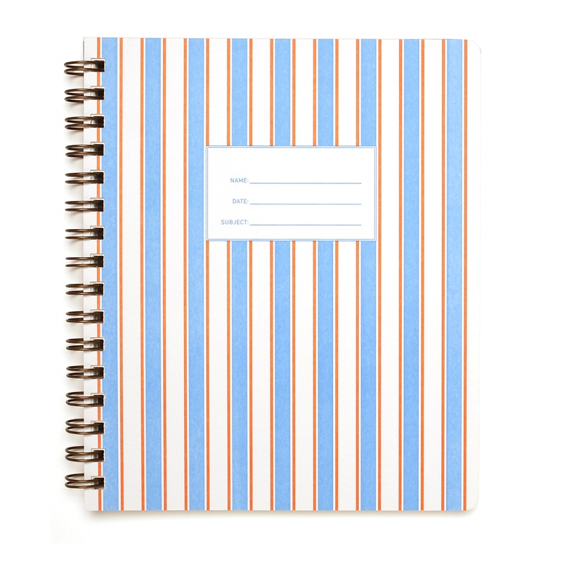 Standard Notebook – French Stripes