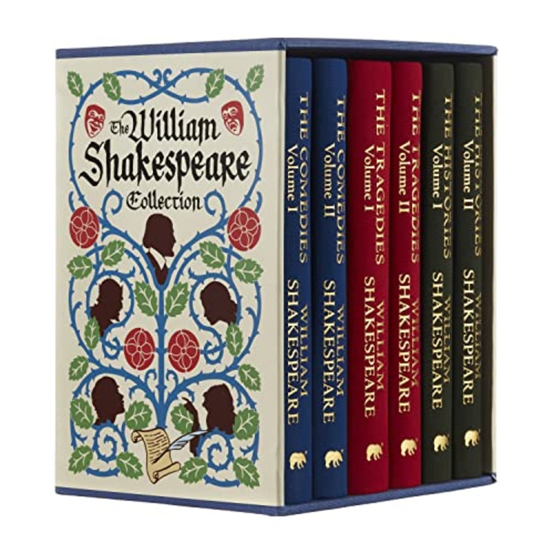 The William Shakespeare Collection: Deluxe 6 Volume Box Set Edition Arcturus Collector’s Classics! Ultimate Books for Shakespeare Fans & Collectors