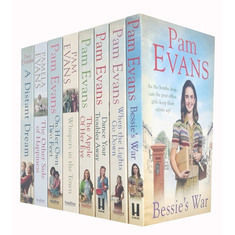 Pamela Evans Collection 8 Books Set Inc Bessie’s War