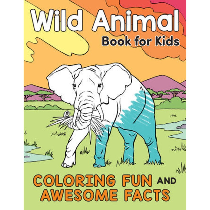 Wild Animal Coloring Book for Kids