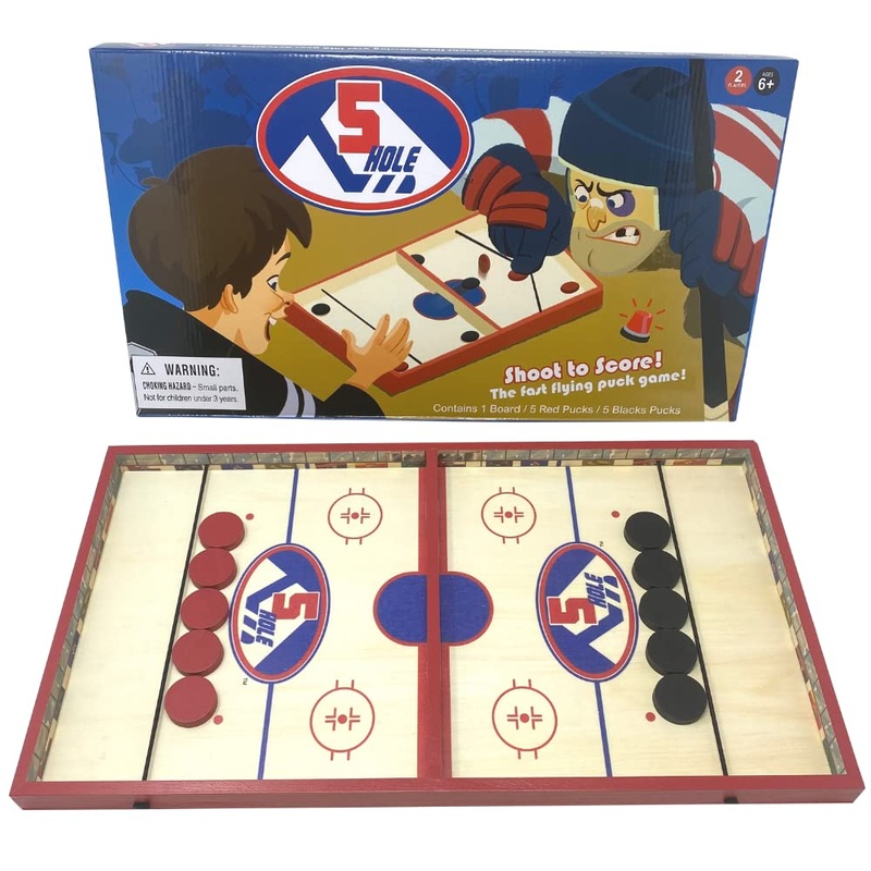 5 Hole – Exciting Board Game with Pucks