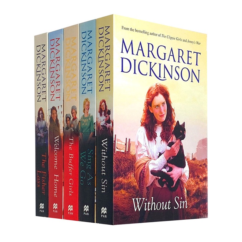 Margaret Dickinson 5 Books Set Collection, Without Sin, Welcome Home…