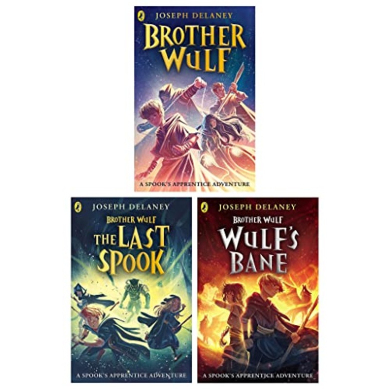 The Spook’s Apprentice: Brother Wulf By Joseph Delaney 3 Books Collection Set (Brother Wulf, Brother Wulf: The Last Spook & Brother Wulf: Wulf’s Bane)