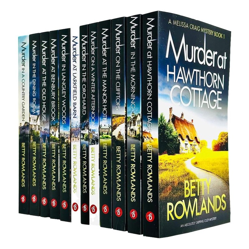 Betty Rowlands Melissa Craig Mystery Collection 12 Books Set (Murder at Hawthorn Cottage, Murder in the Morning, Murder on the Clifftops, Murder at the Manor Hotel & More)