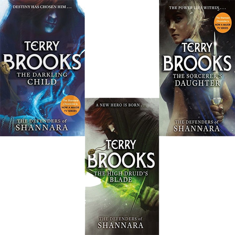Defenders of Shannara Series 10  3 Book Collection Set by Terry Brooks  Epic Fantasy, Magic, Adventure, Heroic Quests, YA Fiction Novels