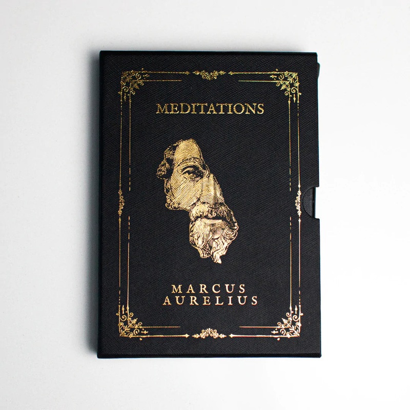 MEDITATIONS – MARCUS AURELIUS (GREGORY HAYS TRANSLATION) PREMIUM LEATHER EDITION