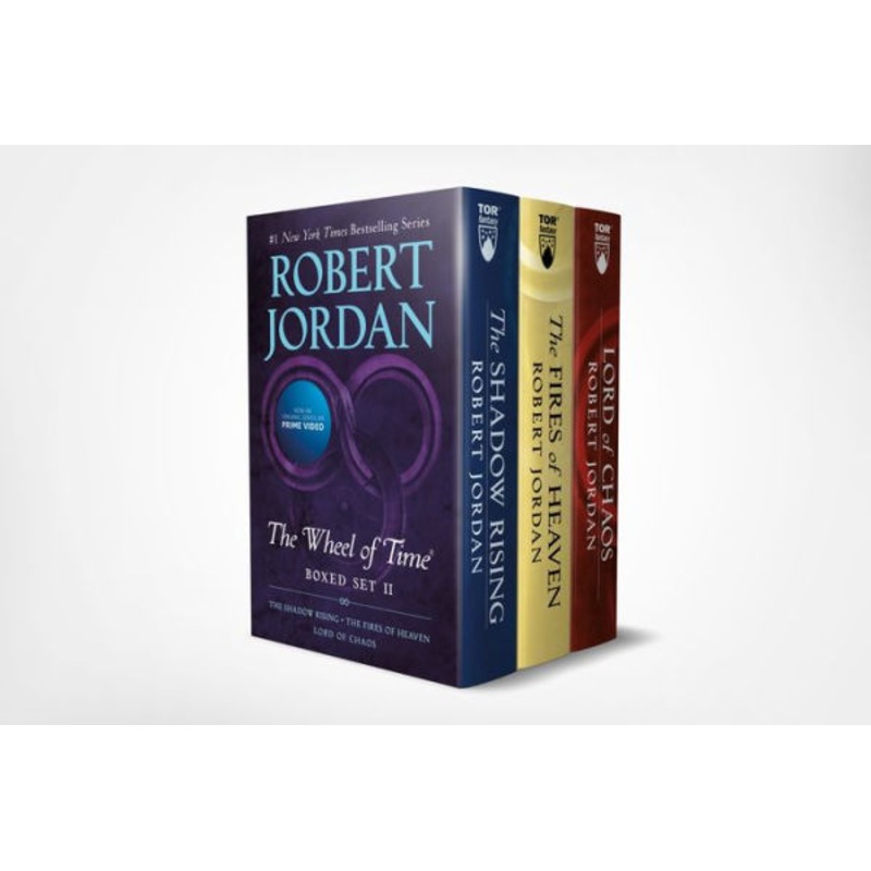 The Wheel of Time Premium Boxed Set II: Books 4-6 (The Shadow Rising, The Fires of Heaven, Lord of Chaos) Boxed Set