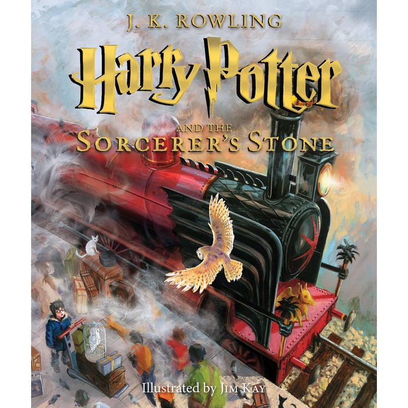 Harry Potter and the Sorcerer’s Stone: The Illustrated Edition (Book 1)