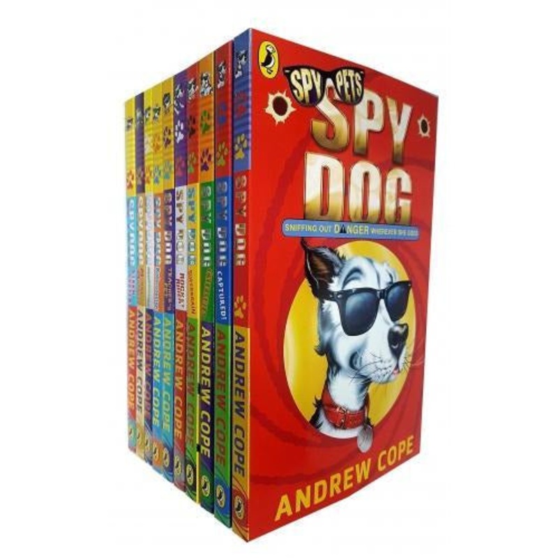 Spy Dog Series Andrew Cope Collection 10 Books Set – Unleashed Mummy Madness Captured Rocket Rider..