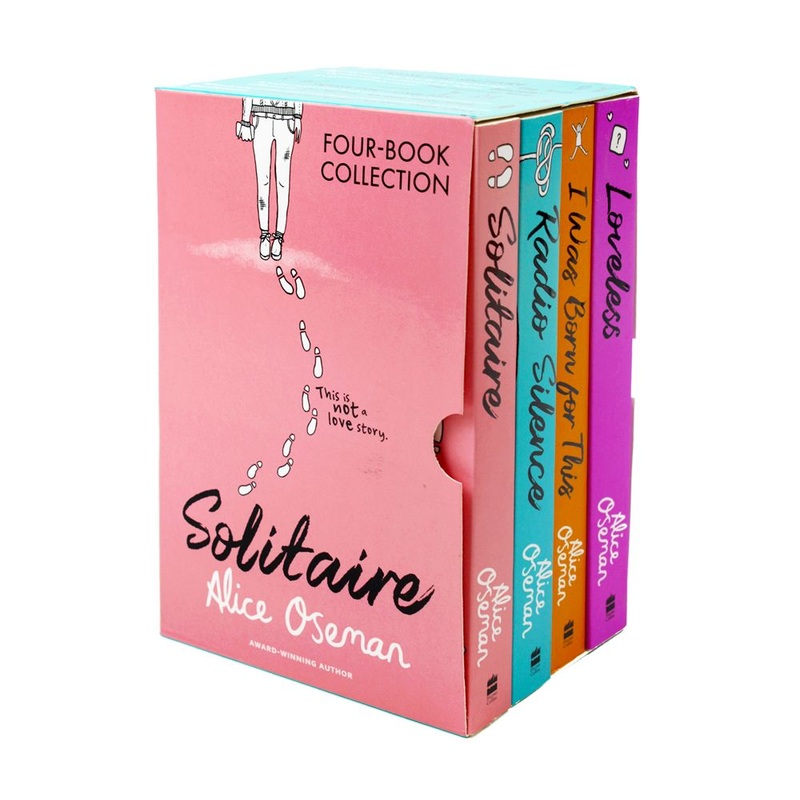 Alice Oseman 4 Book Collection Box Set | Captivating YA Fiction for 12+ years  Solitaire, Radio Silence, I Was Born For This, Loveless