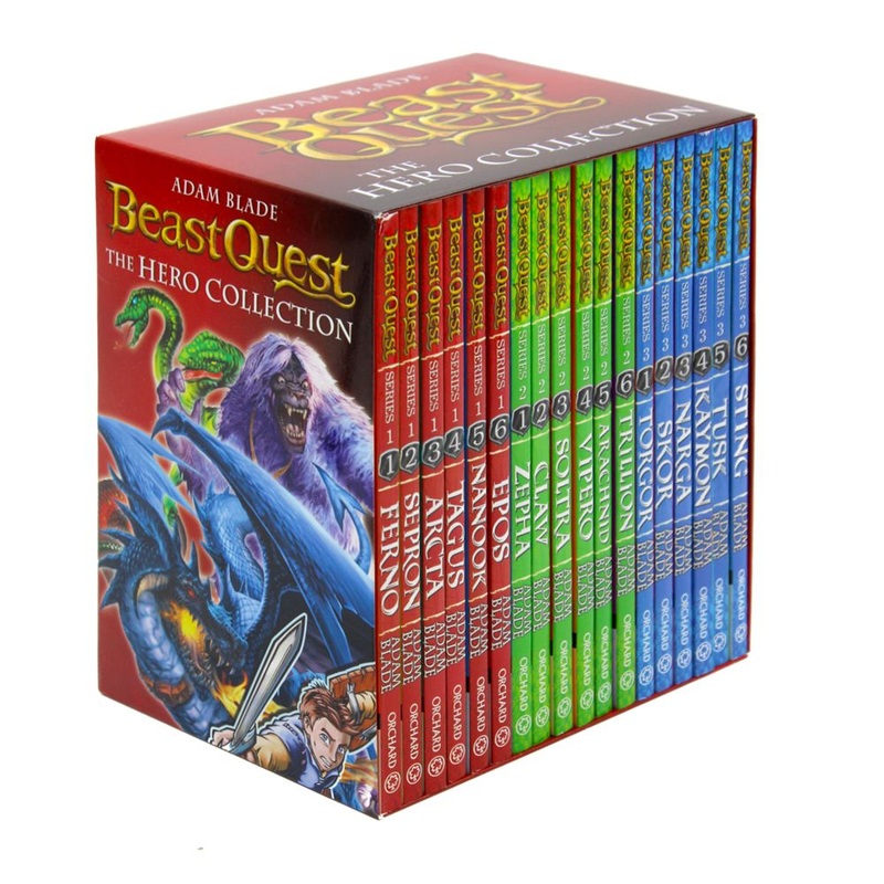 Beast Quest The Hero 18-Book Series 1-3 Box Set by Adam Blade  Epic Fantasy Adventures for Kids! Perfect for Ages 8+, Young Readers & Collectors!