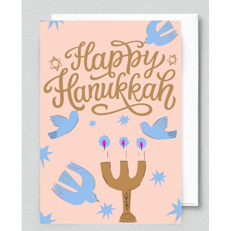 Greeting Card – Happy Hanukkah