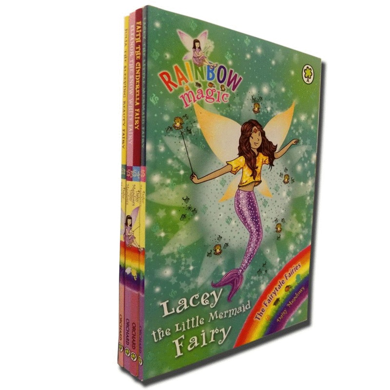 Rainbow Magic The Fairytale Fairies Collection 4 Books Set – Volume 152 to 155