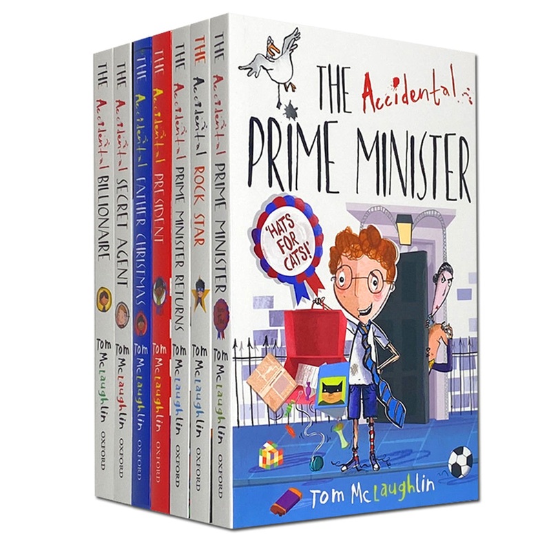The Accidental Series 7-Book Collection Set by Tom McLaughlin | Funny & Imaginative Children’s Fiction  Adventure, Humor & Creativity for 8-12 years