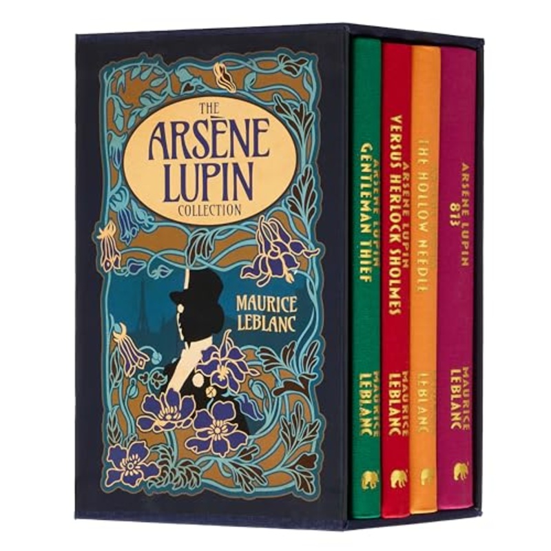 The Arsene Lupin Collection Deluxe 6-Book Hardback Boxed Set (Arcturus Collector’s Classics) By Maurice Leblanc