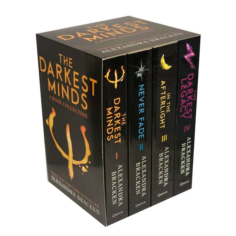 The Darkest Minds Series by Alexandra Bracken | 4-Book Collection Set  YA Dystopian Fiction, Action, Adventure, Survival & Teen Power Struggles