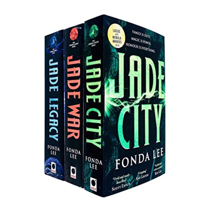 The Green Bone Saga Series  3-Book Collection by Fonda Lee | Epic Fantasy, Magic, Crime & Action-Packed Adventure (Jade City, Jade War, Jade Legacy)