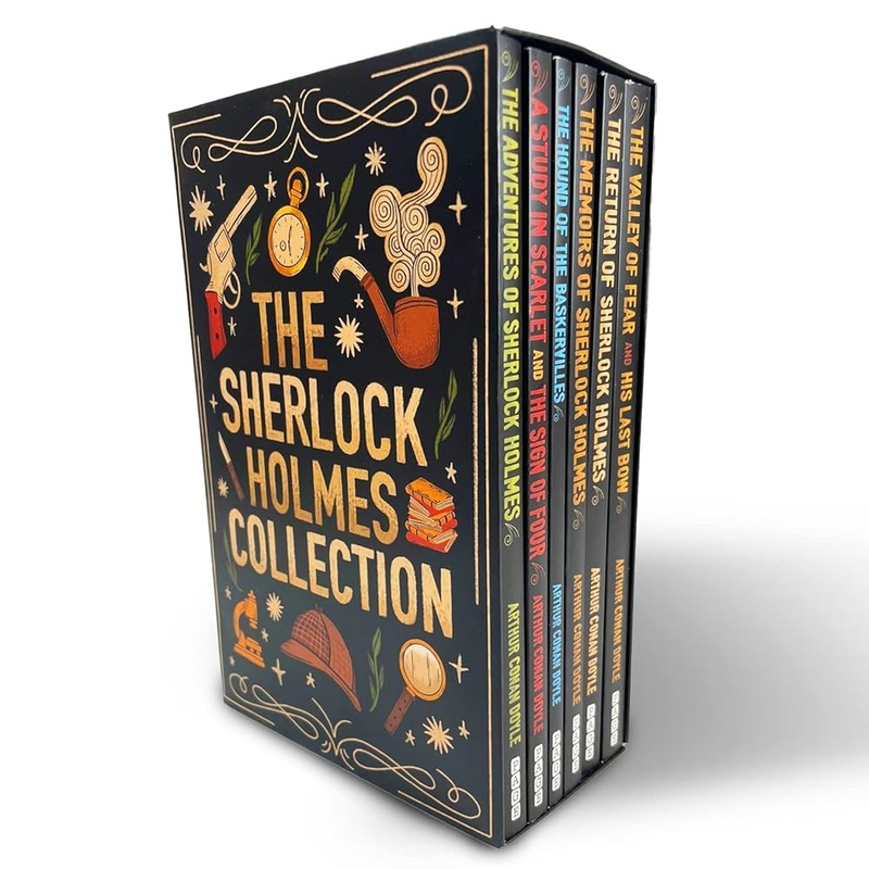 The Sherlock Holmes Book Set – Kids Books Boxed Collection – Childrens Books, Toddler Books Set