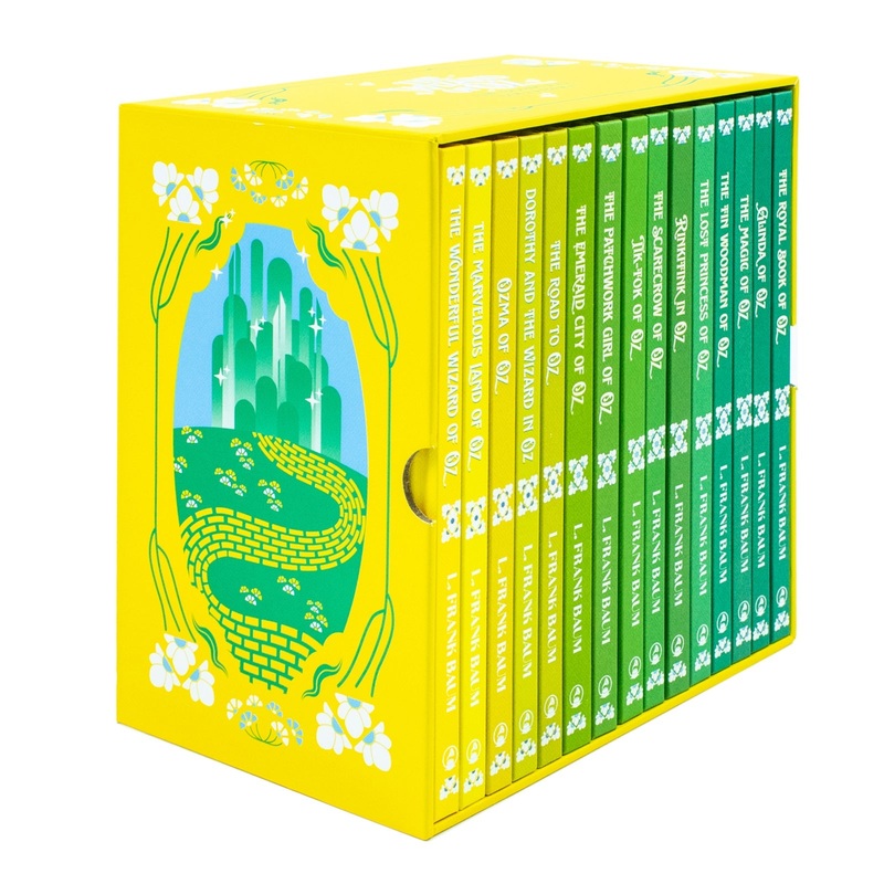 The Wizard of Oz 15-Book Hardcover Collection for Young ReadersClassic Illustrated Fantasy Adventure Tales of Magic Imagination Fun & Family Series