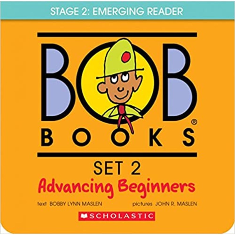 Bob Books Set 2-Advancing Beginners Paperback  Box set