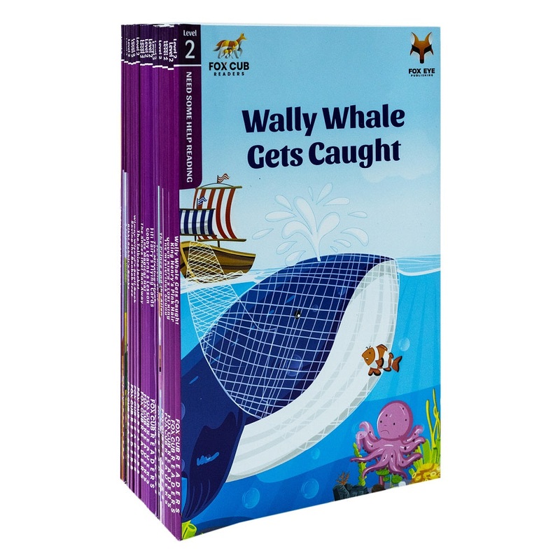 Fox Cub Emerging Graded Readers 18 Book Set Collection: Level 2 – Need Some Help Reading
