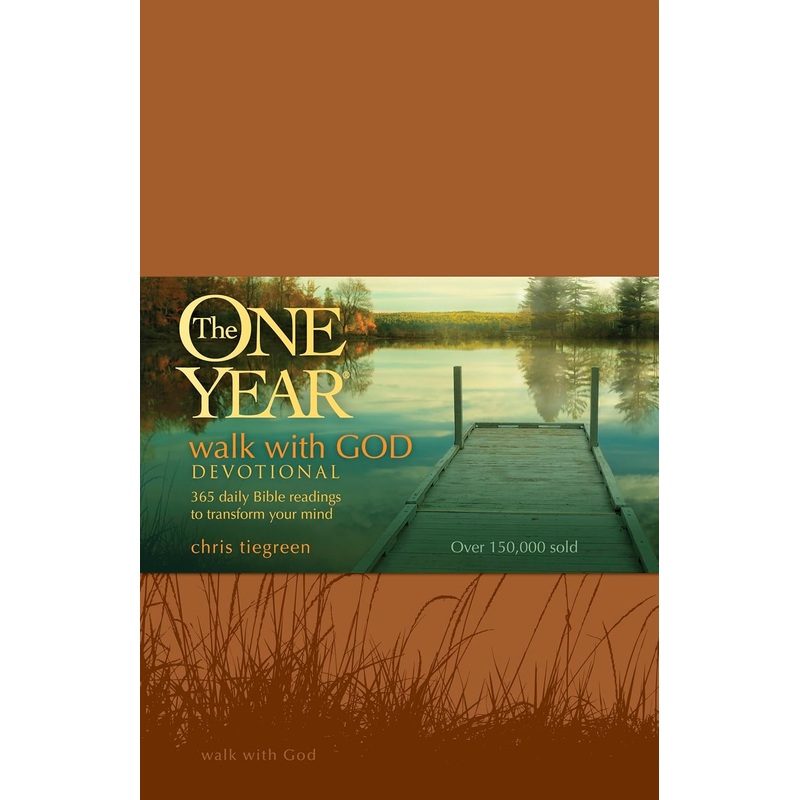 The One Year Walk with God Devotional: 365 Daily Bible Readings to Transform Your Mind Imitation Leather