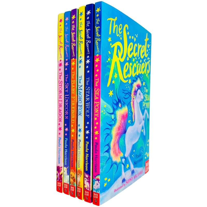 The Secret Rescuers Series Books 1-6 Collection by Paula Harrison  Magical Children’s Fantasy Adventures with Animals & Rescue Missions