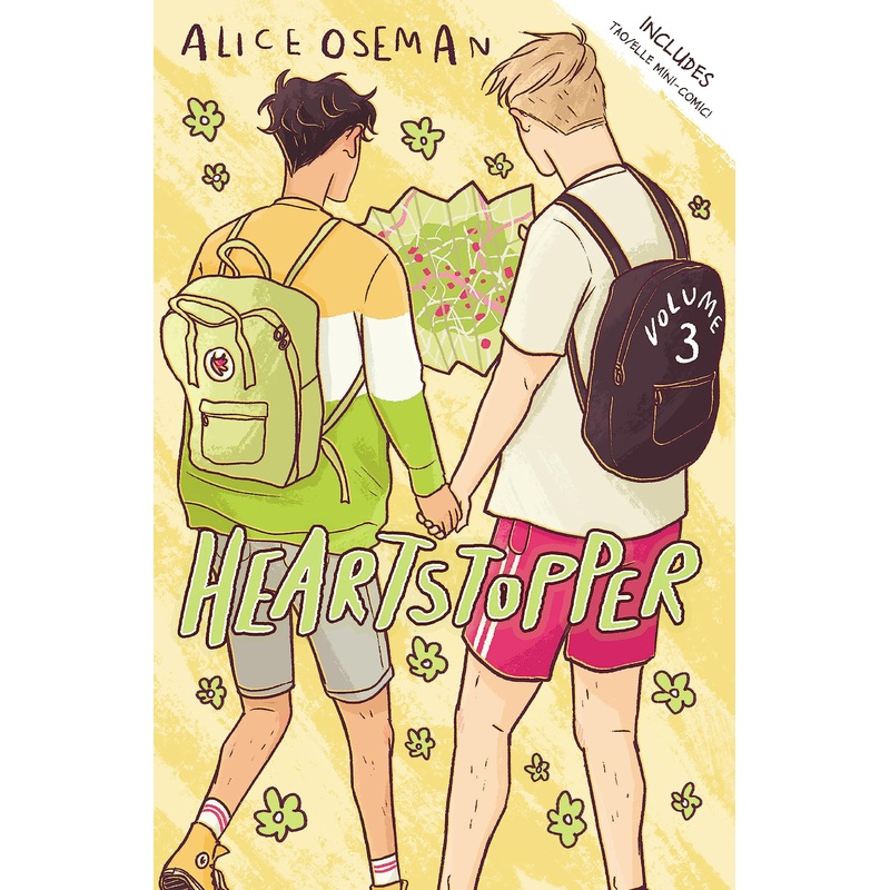 Heartstopper Book Volume 3 Bestselling Graphic Novel by Alice Oseman Now on Netflix LGBTQ Romance Story for Teens and Young Adult Readers