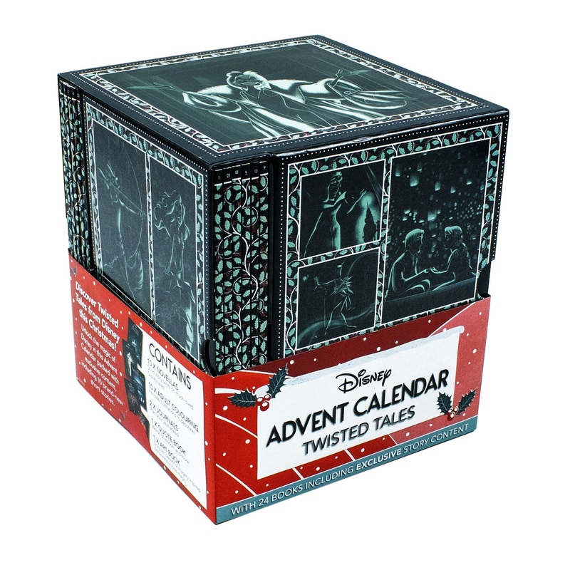 Disney Twisted Tales Advent Calendar Box Set: Fantasy Books for Kids – Holiday Gift with Magic, Adventure, Fun & Surprises for Children